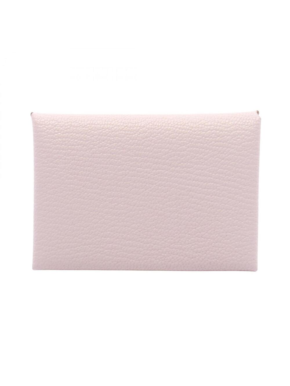 Hermes Calvi Duo Coin Wallet U Chevre #366306H59B
